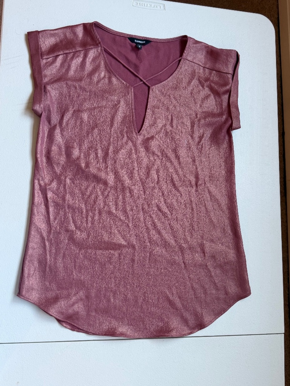 Silky and shimmery